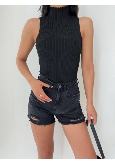 Top Crope En Maille