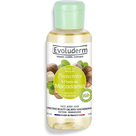 Huile de corps evoluderm  HUILE DE BEAUTE PROTECTRICE - evoluderm