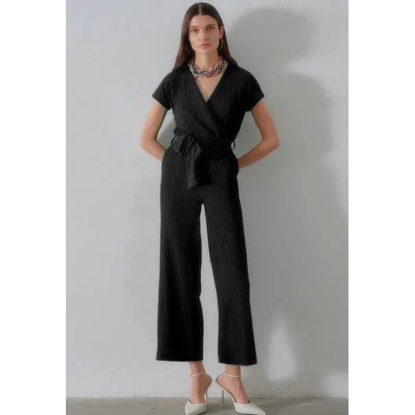 COMBINAISON À NŒUD EN LIN SH/7201 - COMBINAISON À NŒUD EN LIN SH/7201 -