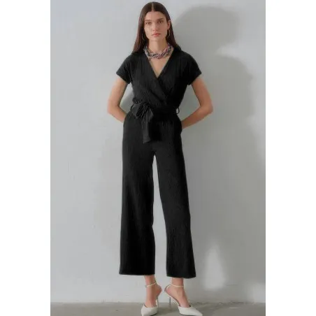 COMBINAISON À NŒUD EN LIN SH/7201 - 