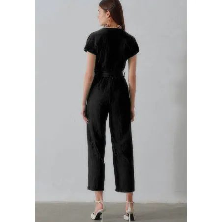 COMBINAISON À NŒUD EN LIN SH/7201 - 