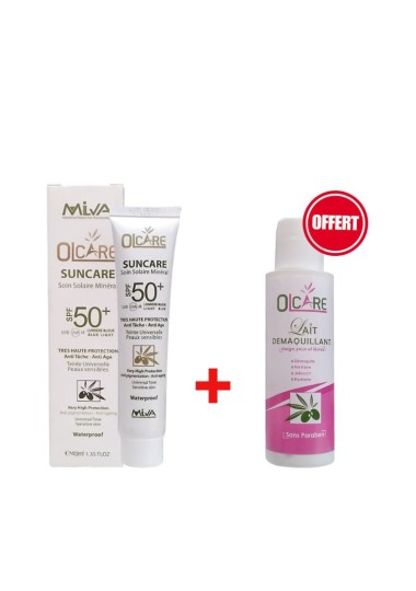 coffret écran solaire MILVA OLCARE MINÉRAL MILVA - 1