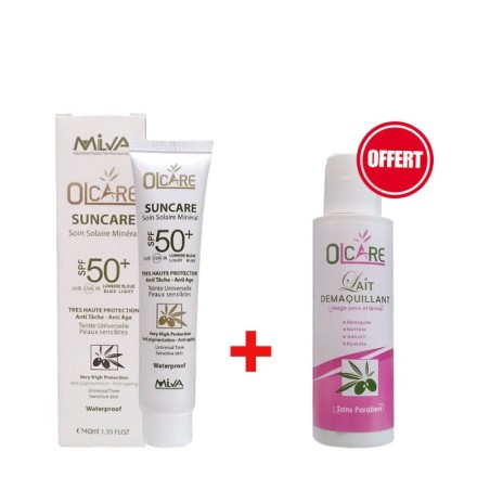 coffret écran solaire MILVA OLCARE MINÉRAL MILVA - 1