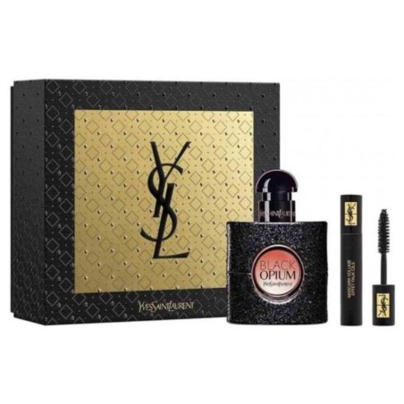 COFFRET EAU DE PARFUM FEMME YVES SAINT LAURENT BLACK OPIUM GIFT SET 30ML EDP + 2ML MASCARA Yves Saint Laurent - 1