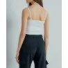 Crop top style corset  à bretelles fines  SH/3589 - Bis