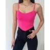 Crop top style corset  à bretelles fines  SH/3589 - Bis