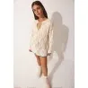 Pull crochet manches longues SH/6765 - MixR