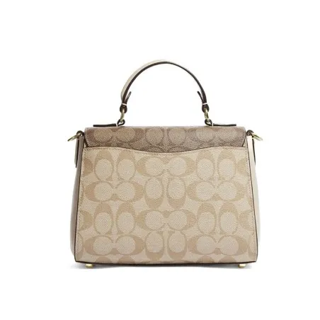 Sac à Main Femme COACH Morgan Top Handle in Blocked Signature H2291-CH314 - COACH