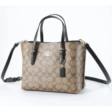 Sac à Main Femme COACH Cabas Mollie 25 en toile Signature C4250 - COACH