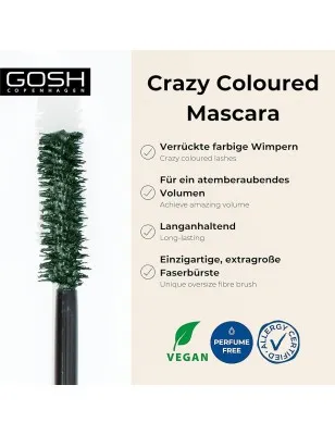 Mascara GOSH BLEU CRAZY - GOSH