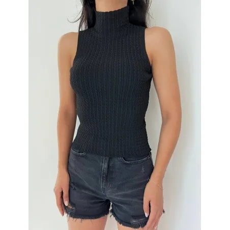 Top En Maille Col Montant SH/5742 - Unbranded