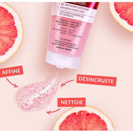 Gel Nettoyant evoluderm EXFOLIANT PAMPLEMOUSSE ROSE
