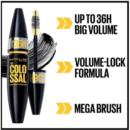 Mascara Maybelline THE COLOSSAL LONGWEAR