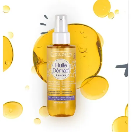 Huile démaquillant evoluderm  HUILE DÉMAQUILLANT - EVOLUDERM