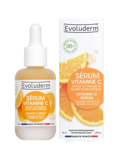 Sérum evoluderm ECLAT À LA VITAMINE C - evoluderm