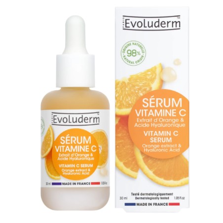 Sérum evoluderm ECLAT À LA VITAMINE C - evoluderm
