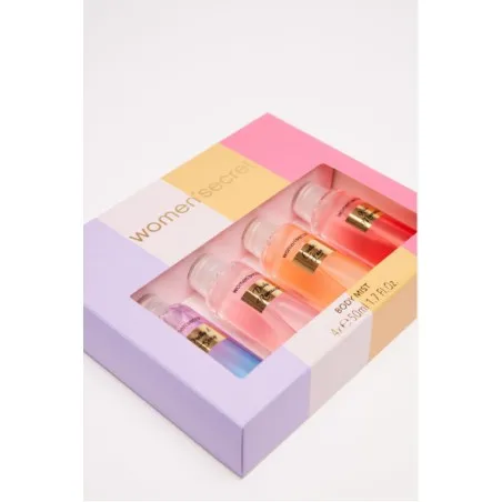 Brume Femme women'secret  COFFRET COLOR 4 X 50ML - women'secret