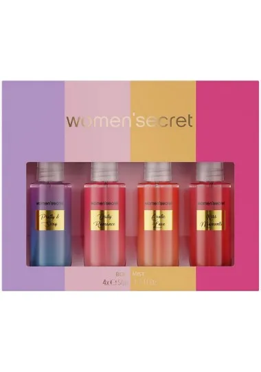 Brume Femme women'secret  COFFRET COLOR 4 X 50ML - women'secret