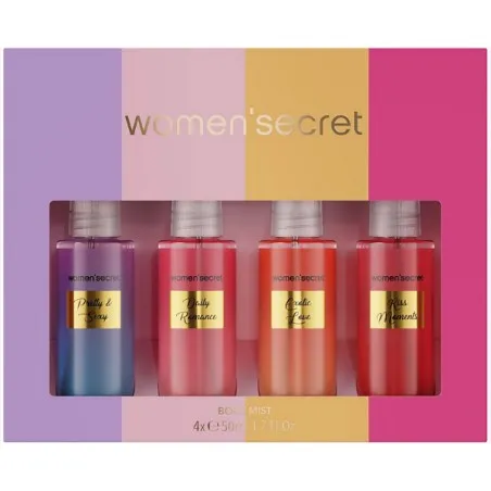 Brume Femme women'secret  COFFRET COLOR 4 X 50ML - women'secret