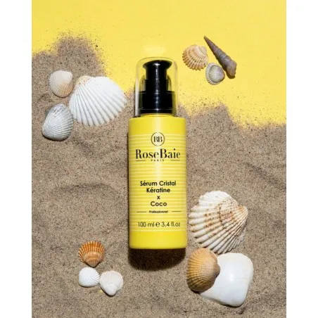 Sérum Cheveux Rose Baie  SÉRUM CRISTAL KÉRATINE X COCO - Rose Baie
