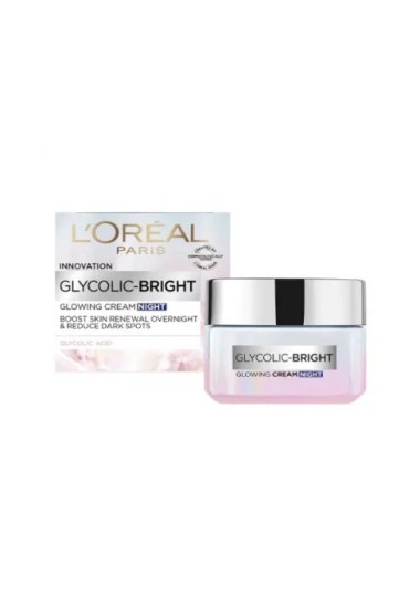 Creme de Nuit L'Oréal  ÉCLATANTE ET UNIFORME – 50 ML - L'Oréal