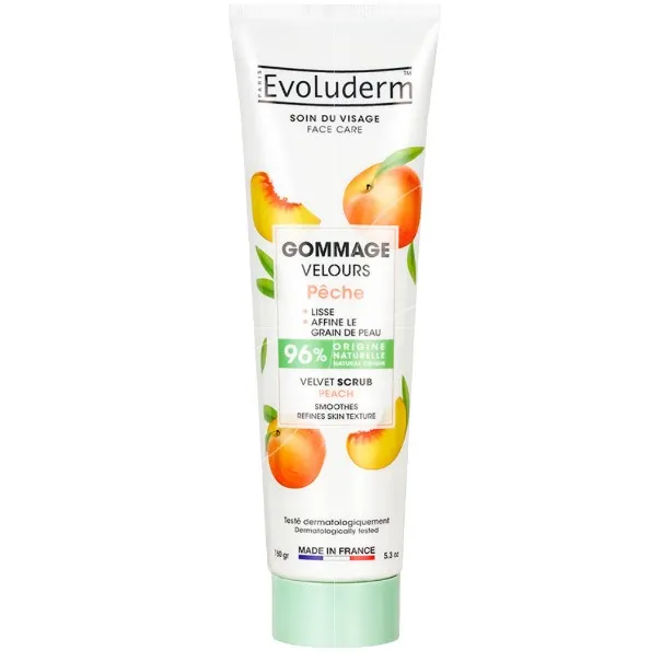 Gommage de visage evoluderm GOMMAGE VISAGE VELOUTÉ 150 ML - evoluderm Gommage de visage evoluderm GOMMAGE VISAGE VELOUTÉ 150 ML - evoluderm