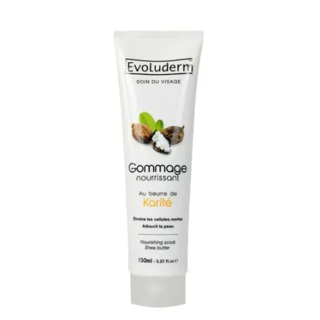 Gommage de visage evoluderm  GOMMAGE VISAGE NOURRISSANT 150 ML - evoluderm