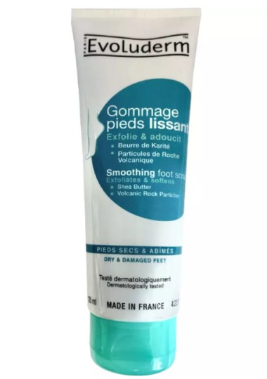 Evoluderm - Gommage lissant pour les pieds - evoluderm