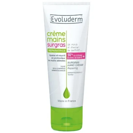 Evoluderm - Crème Mains Surgras Réparatrice - evoluderm