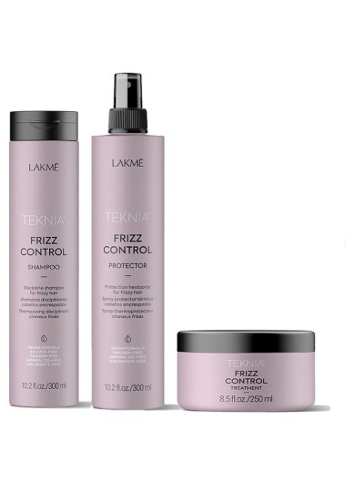 Coffret pour cheveux indisciplinés et bouclés Lakme Teknia Frizz Control