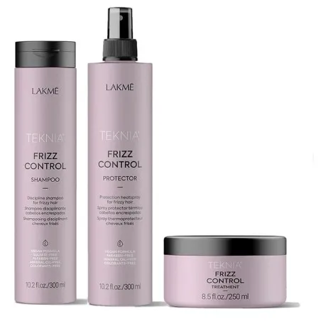 Coffret pour cheveux indisciplinés et bouclés Lakme Teknia Frizz Control