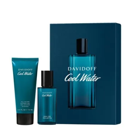 DAVIDOFF Cool Waters Homme 2Pc Gift Set - DAVIDOFF