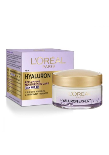 Crème de Jour Hydratante L'Oréal  HYALURON SPF 20 - L'Oréal