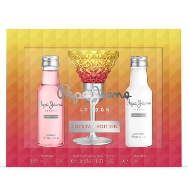 Coffret Parfum Femme Pepe Jeans COCKTAIL EDITION 30ML - Pepe Jeans Coffret Parfum Femme Pepe Jeans COCKTAIL EDITION 30ML - Pepe Jeans