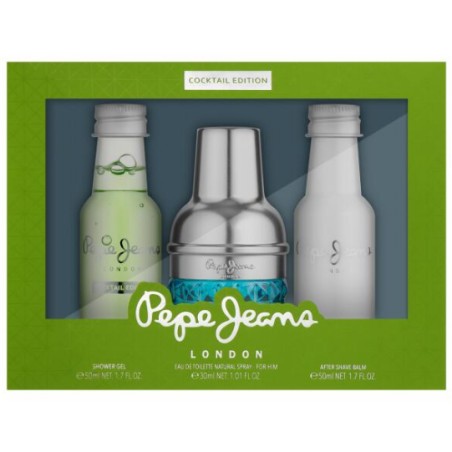 PEPE JEANS LONDON Men's Cocktail 3pc Gift Set Fragrances