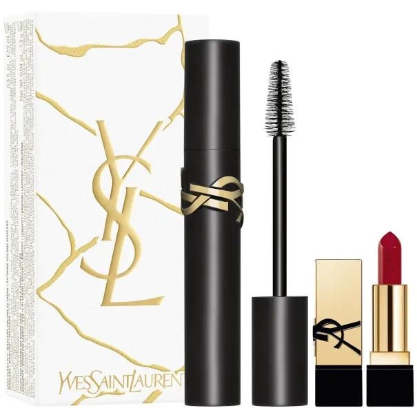 Coffret maquillage YVES SAINT LAURENT MASCARA LASH CLASH+ MINI ROUGE PUR COUTURE - Yves Saint Laurent Coffret maquillage YVES SAINT LAURENT MASCARA LASH CLASH+ MINI ROUGE PUR COUTURE - Yves Saint Laurent