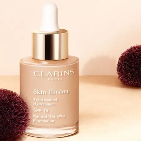 FOND DE TEINT CLARINS SKIN ILLUSION FOND DE TEINT - CLARINS