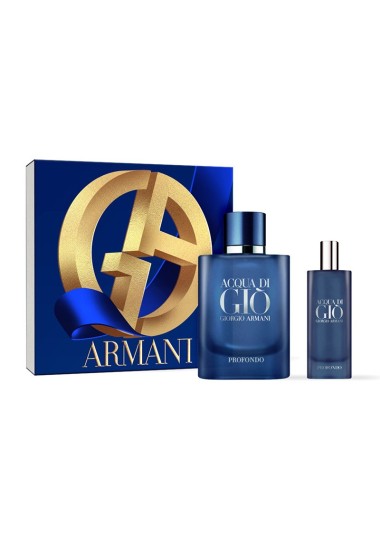 COFFRET EAU DE PARFUM HOMME GIORGIO ARMANI ACQUA DI GIO PROFONDO - GIORGIO ARMANI