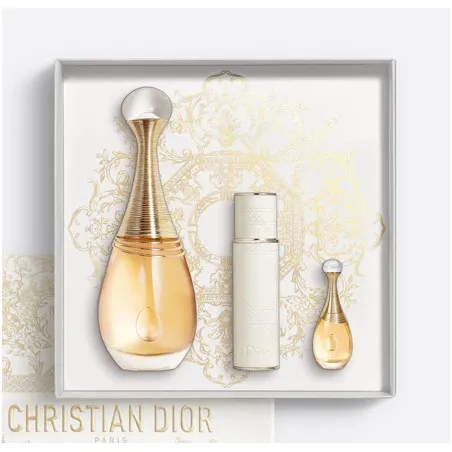 Coffret Parfum Femme DIOR  CHRISTIAN DIOR PARIS 3 PC GIFT SET 3 PARFUMS - Dior