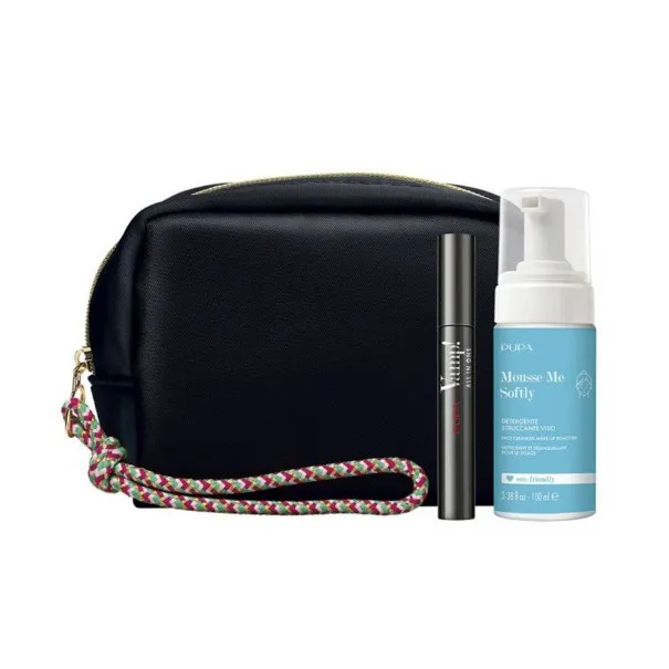 Coffret maquillage PUPA  KIT VAMP! MASCARA ALL IN ONE - MOUSSE ME SOFTLY & TROUSSE - PUPA