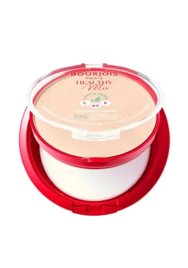 POUDRE COMPACTE HEALTHY MIX CLEAN - BOURJOIS