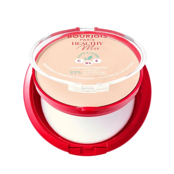 POUDRE COMPACTE HEALTHY MIX CLEAN - BOURJOIS