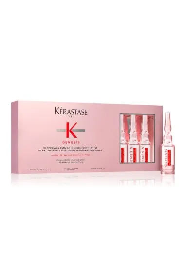 Ampoules Anti-Chute KÉRASTASE  CURE ANTI CHUTE FORTIFIANT 10X6 ML - KÉRASTASE