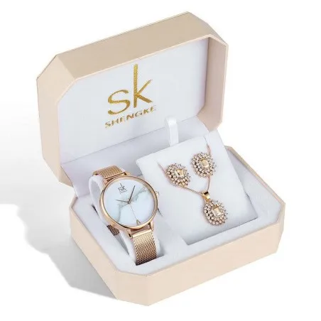 Coffret Montre Femme sk shengke 11K0039L12SK - sk shengke