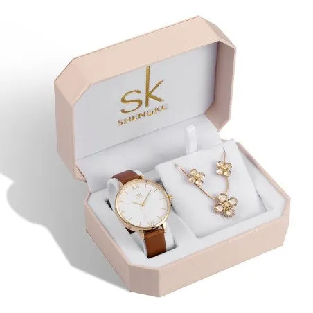 Coffret Montre Femme sk shengke 11K0056L2 - sk shengke