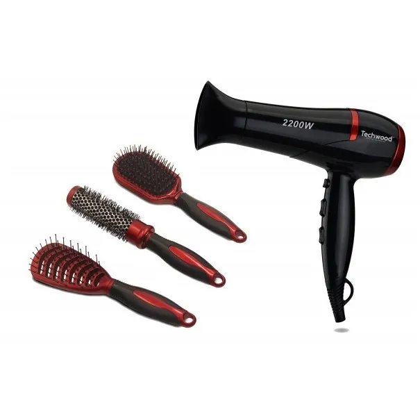 Ensemble Sèche Cheveux 2200W Techwood TCO-6075