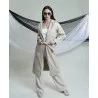 Manteau avec ceinture à nouer SH/3794 - MixR