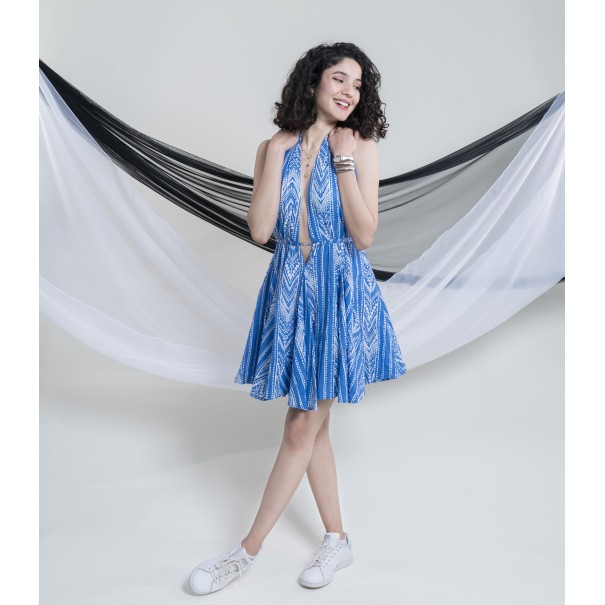 Robe Courte Imprimée SH/2457 - 