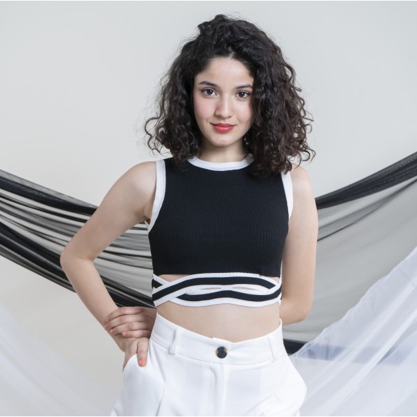 Crop Top Basique SH/TA390012 - Unbranded