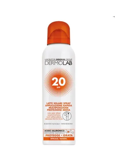 Dermolab Lait Solaire Spray Spf20 - 